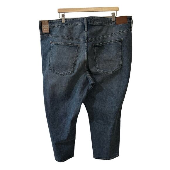 NWT Madewell Mid-Rise Perfect Vintage Jean Ainsdale Knee-Rip Size 24W - Picture 4 of 16
